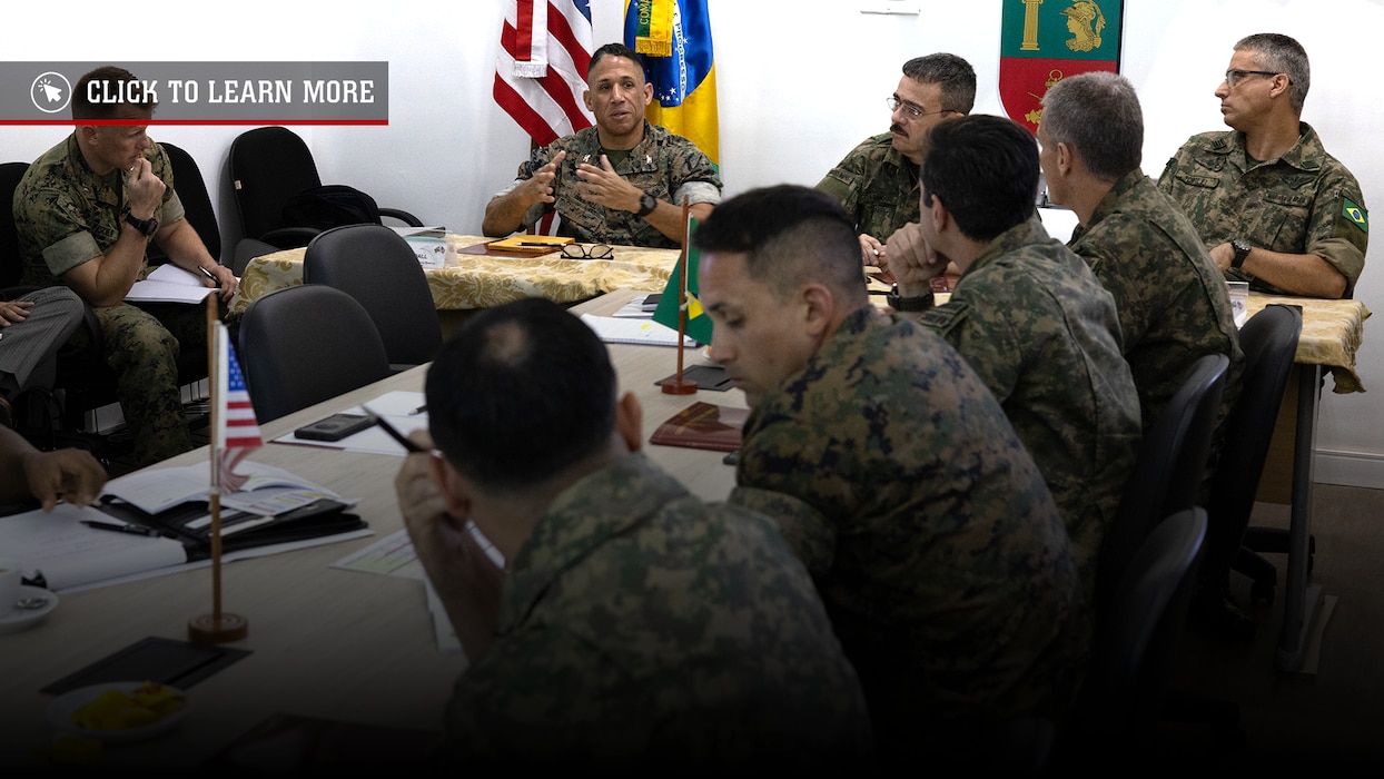 BRAZILIAN MARINE CORPS HOSTS U.S. MARINE CORPS FORCES, SOUTH, IN RIO DE JANEIRO FOR 2023 OPERATIONAL NAVAL INFANTRY COMMITTEE