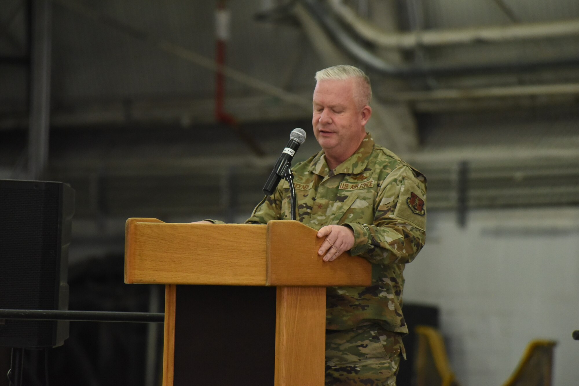 Members of the 151st Wing celebrate the Change of Command and redesignation.
