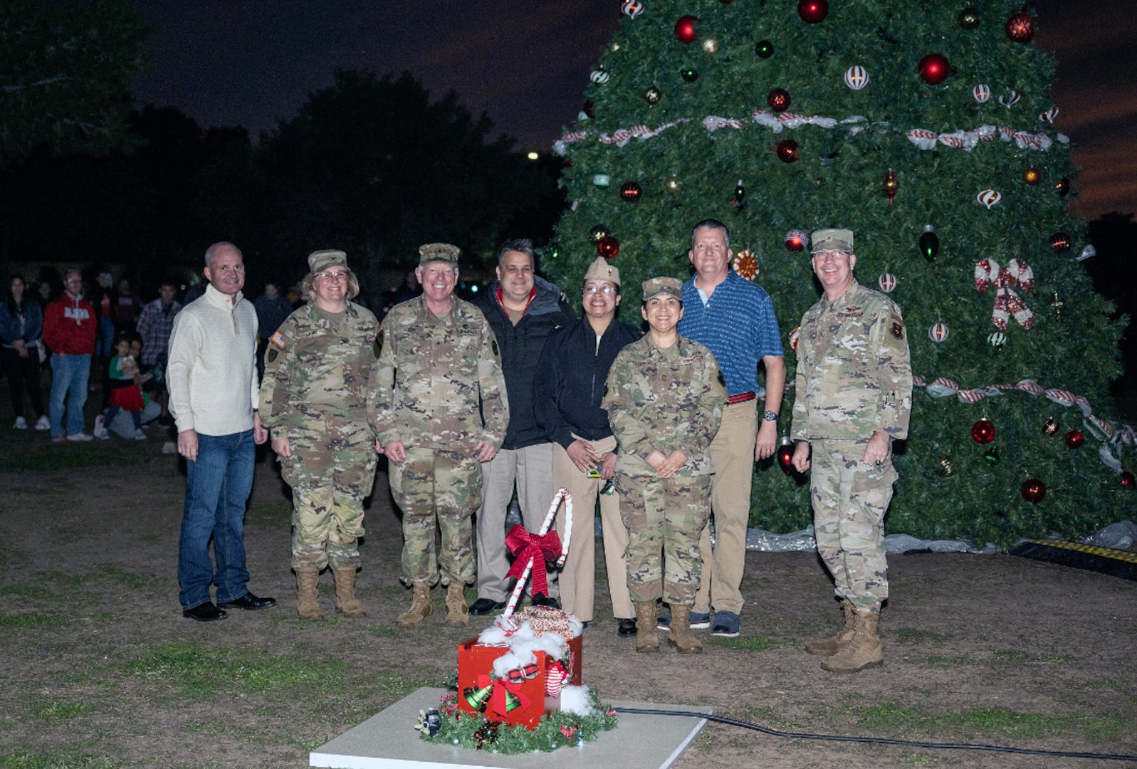 JBSA-Fort Sam Houston holiday tree lighting