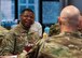 U.S. Air Force Col. Julian Gaither, Air Force Global Strike Command command chaplain, speaks to Airmen from Team Minot's chaplain corps at Minot Air Force Base, North Dakota, Nov. 27, 2023.