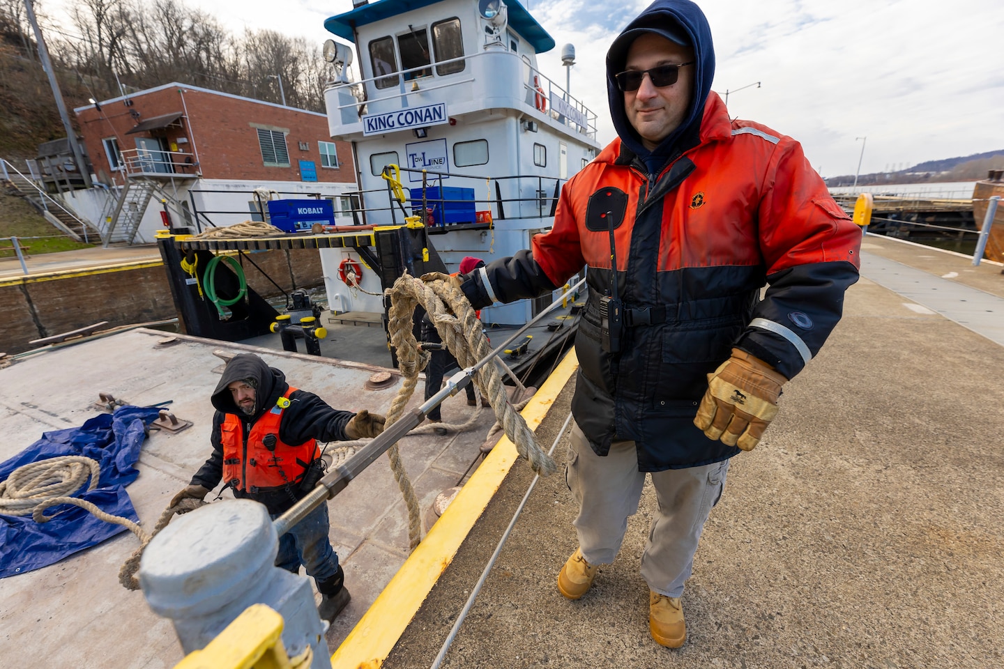 The U.S. Army Corps of Engineers Pittsburgh District has operated Elizabeth Locks and Dam since 1907.