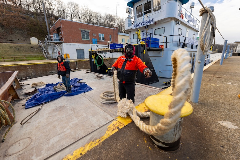 The U.S. Army Corps of Engineers Pittsburgh District has operated Elizabeth Locks and Dam since 1907.