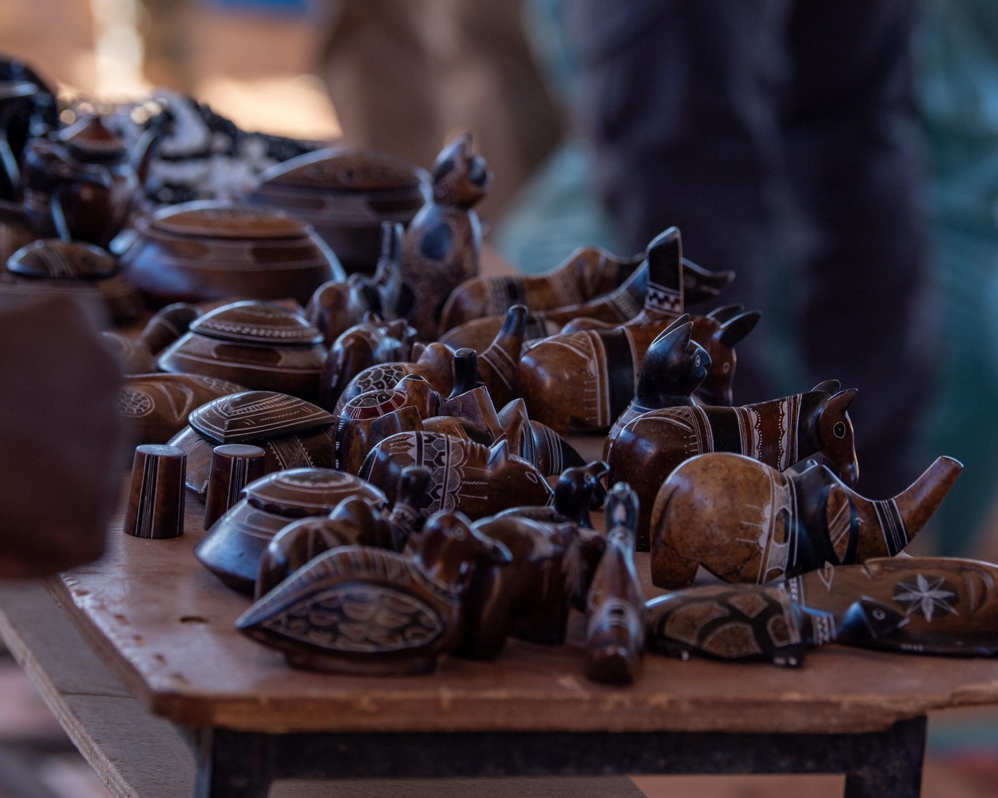 Picture of handmade items for sale at a Women's Bazaar.