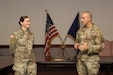 Capt. Sarah Drerup receives the Supreme Allied Commander Europe's Recognition Award