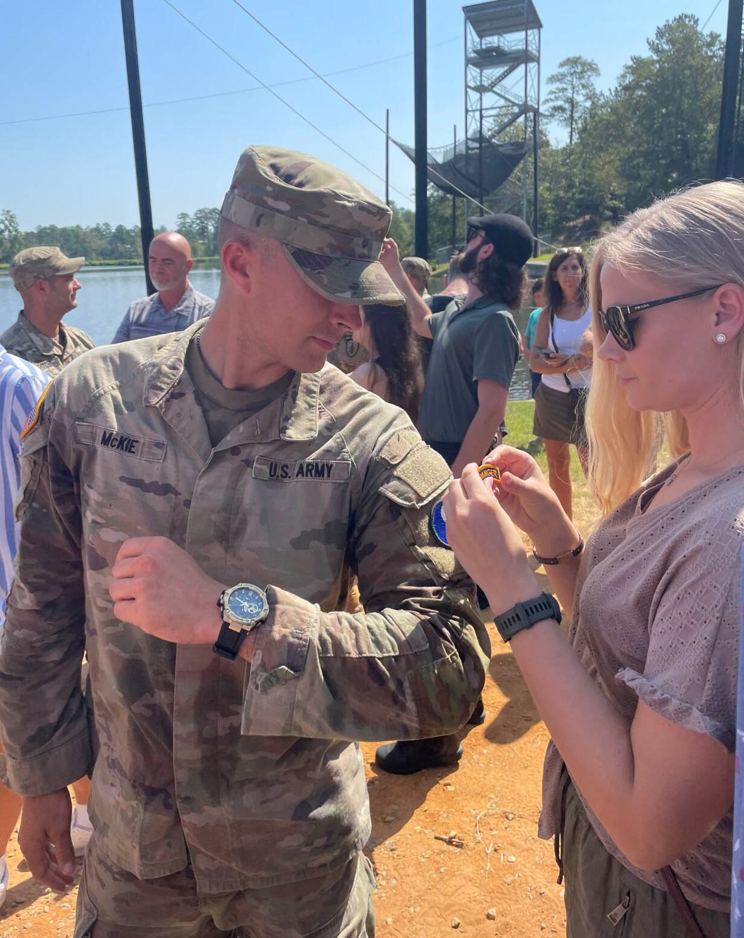 McKie-Miller aced every challenge of the Ranger training on his first attempt and finished the course in 62 days, the shortest time possible for training, crediting both luck and skill.