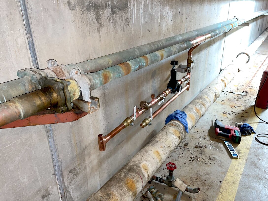 Photo of the Lower Monumental Navigation Lock Electrical Power System Replacement project.