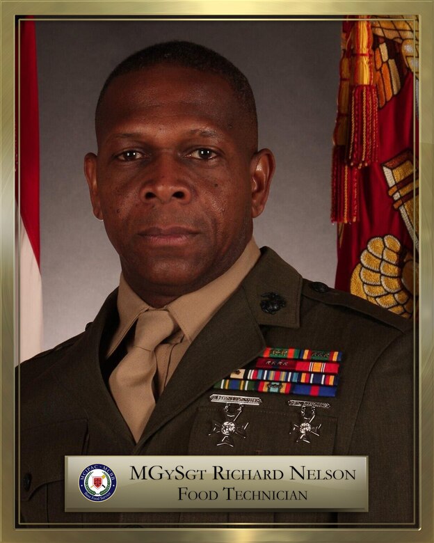 Official Photo of MGySgt RIchard Nelson.