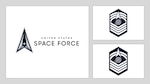 space force logo with S8 and S9 space force rank