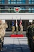 Service members from the U.S. Army, Japan Ground Self-Defense Force, and the Australian Army, renders a salute to the national anthems of each country at the opening ceremony for Yama Sakkura 85 in Camp Asaka, Saitama, Japan, Dec. 4, 2023.