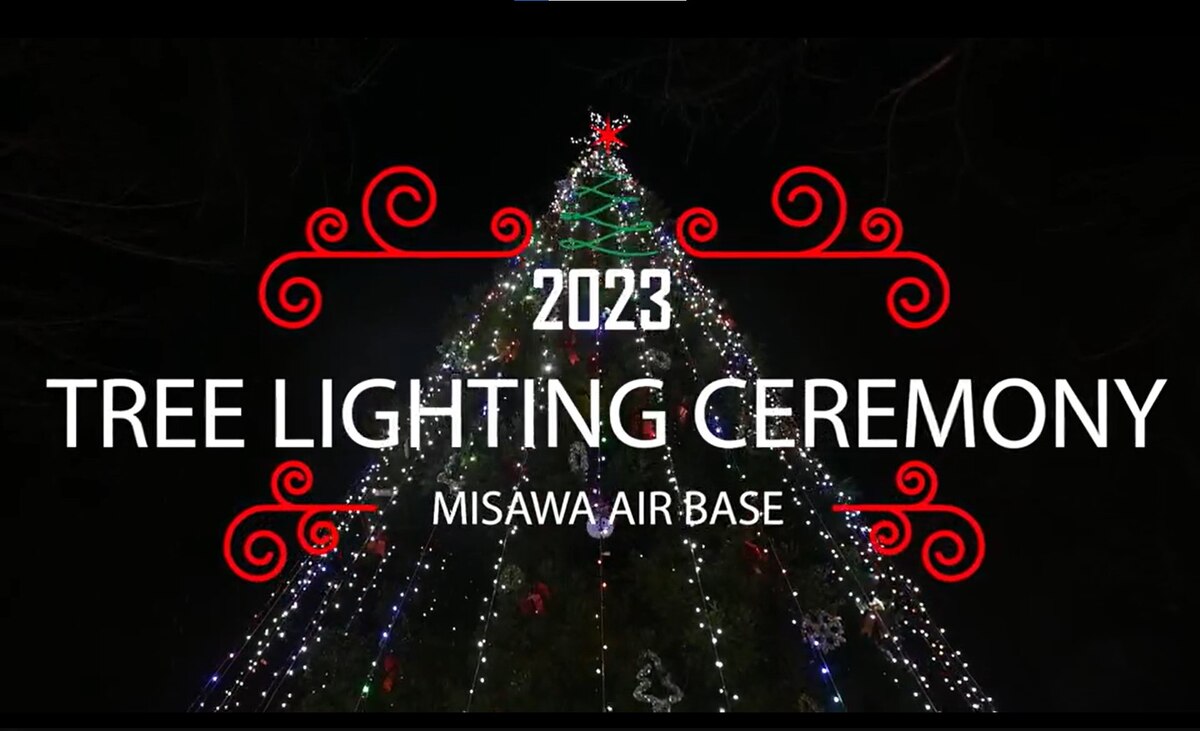 Recently, Team Misawa host its annual Tree Lighting ceremony marking the start of the holiday season here at Misawa Air Base.