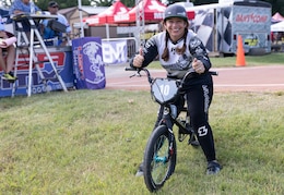 BMX racer Bianka Lathan