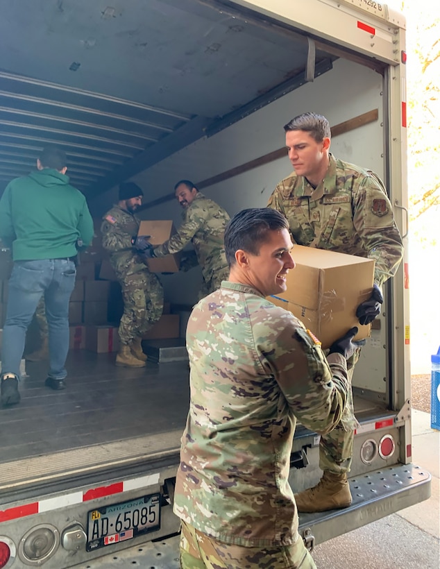 Collected medications were brought to the collection site in Waukesha, Wis., where they were packaged Oct. 30 for shipment to a secure disposal site as part of Wisconsin’s Drug Take Back Day effort. Submitted photo