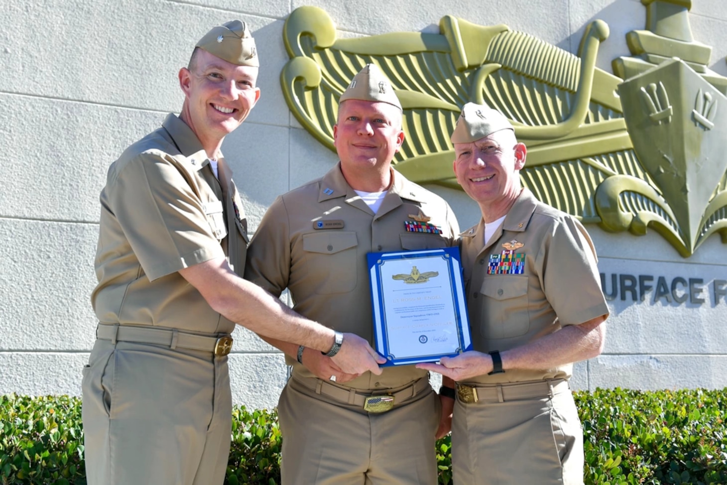 Surface Warfare Pin Plaque - Squadron Nostalgia