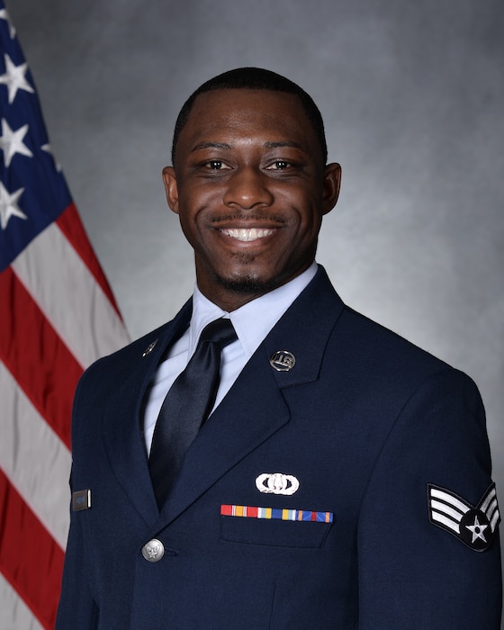 A1C Jeffery Johnson Official Headshot