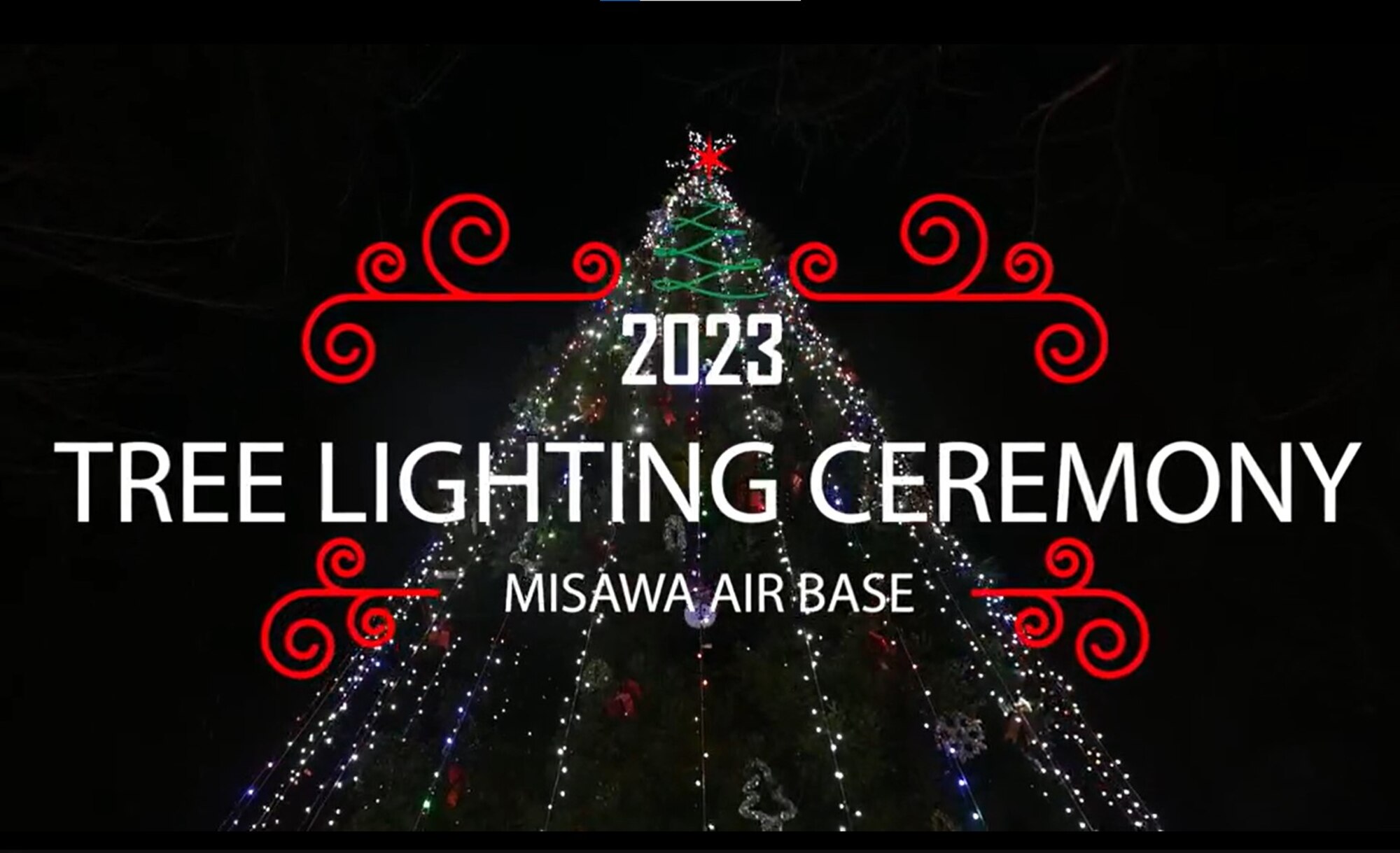 Recently, Team Misawa host its annual Tree Lighting ceremony marking the start of the holiday season here at Misawa Air Base.
