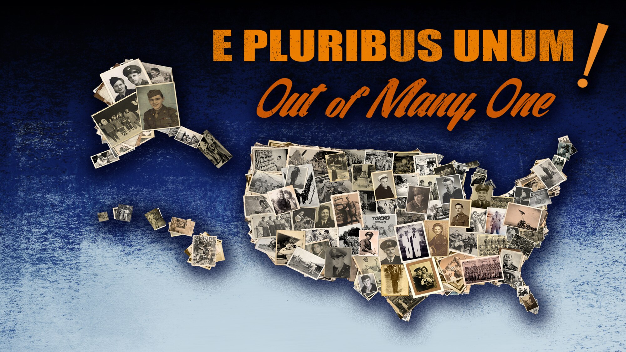 A poster with text and a map.