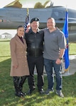 Steven Krueger and Paola Astudillo, husband and wife, enlisted in the Wisconsin Air National Guard's 115th Fighter Wing during a joint enlistment ceremony at Truax Field in Madison, Wisconsin, Nov. 22, 2023. Krueger, a prior Army Reservist and 115th Fighter Wing Airman, joined his wife for her first oath of enlistment after which his father, retired U.S. Army Col. Roy Krueger, administered his son's third.