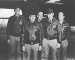 Black and white photo of Doolittle Raiders