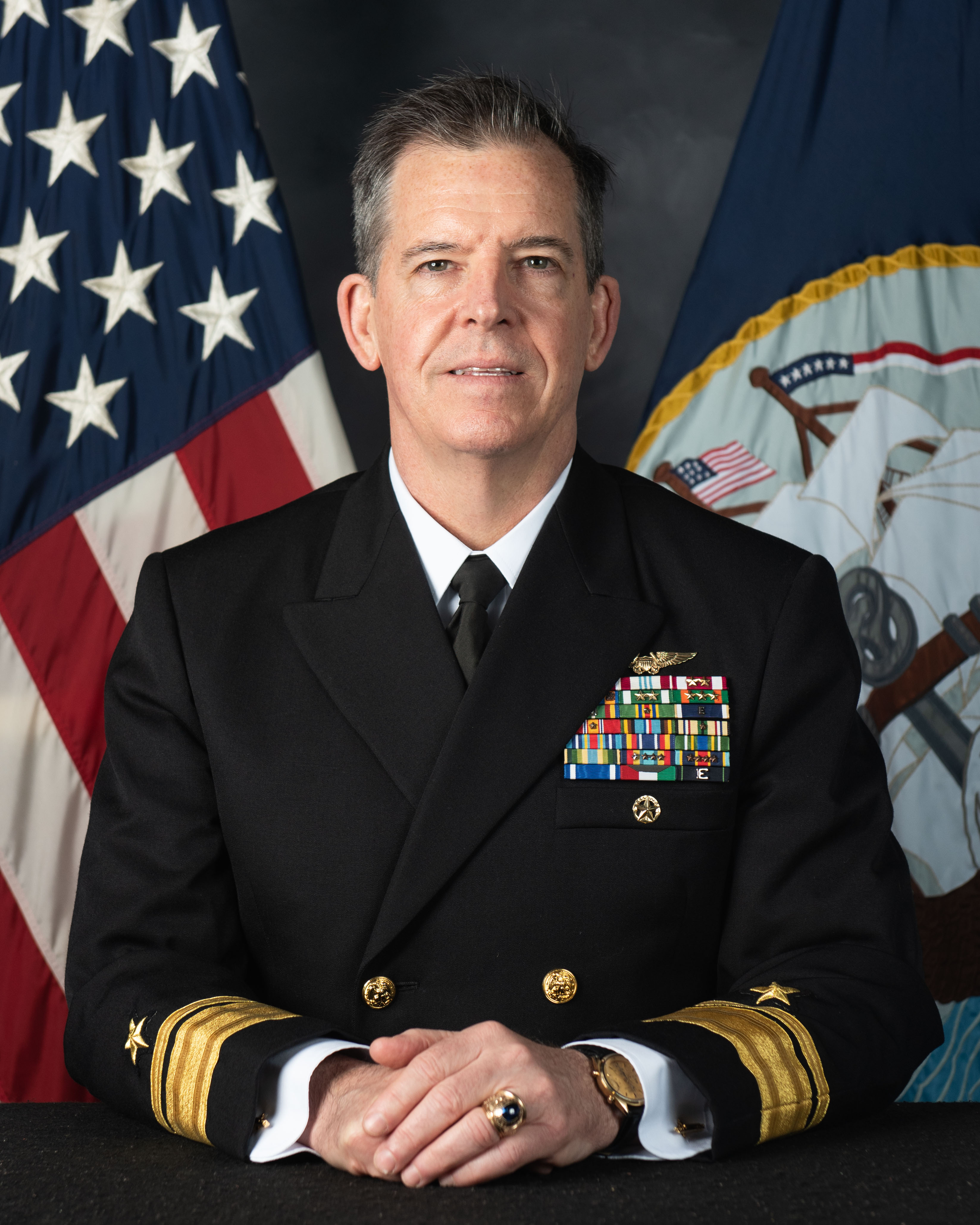 Rear Admiral Michael Donnelly > United States Navy > BioDisplay
