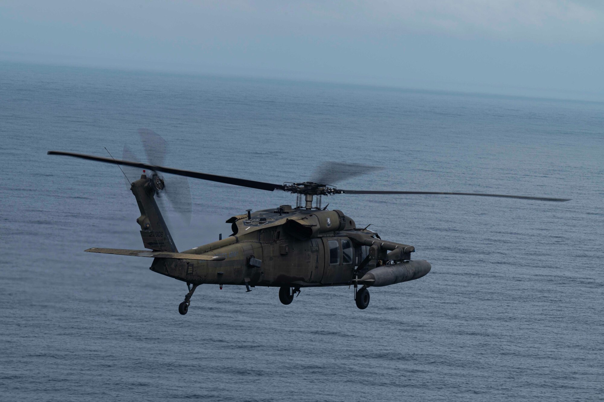 The aircraft was participating in an air assault training exercise that validated U.S. Army Soldiers to ability to operate overwater while responding to multiple locations simultaneously across the northern Honduran ocean.
