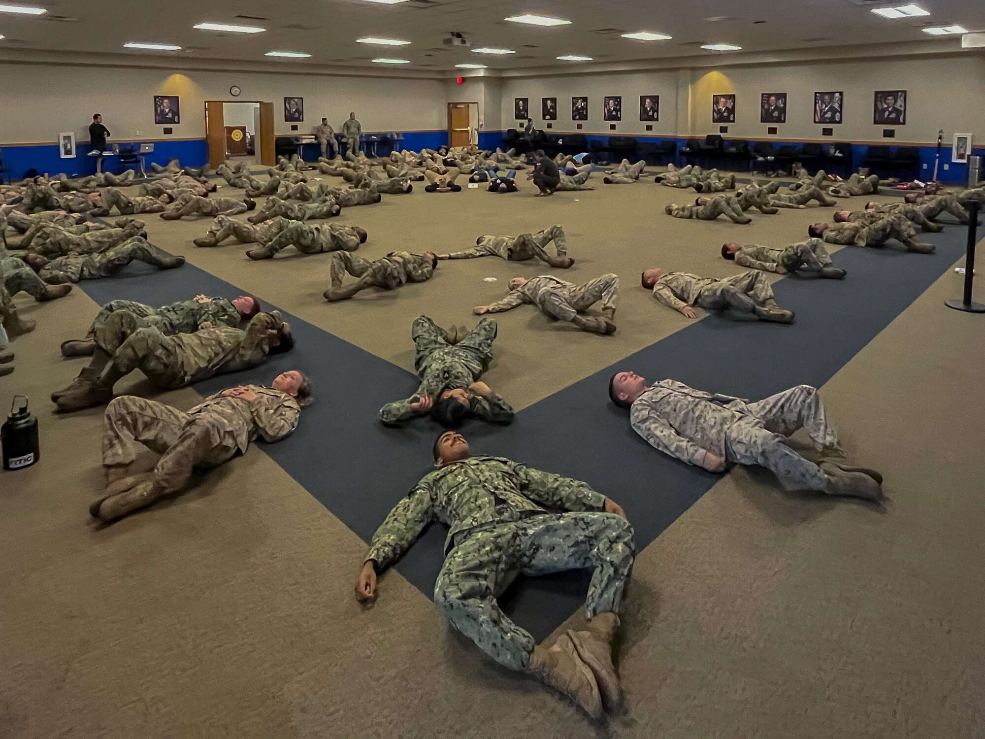 Servicemembers get equipped with stress management techniques