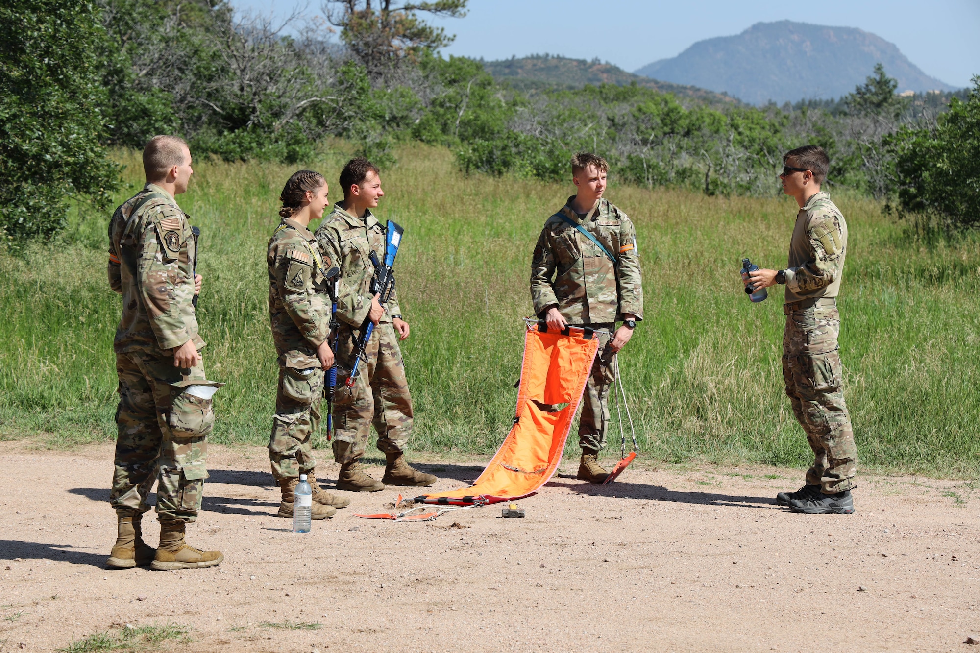 Cadets learn how to utilize the equipment necessary for global access to secure, survey, establish and control the airfield.