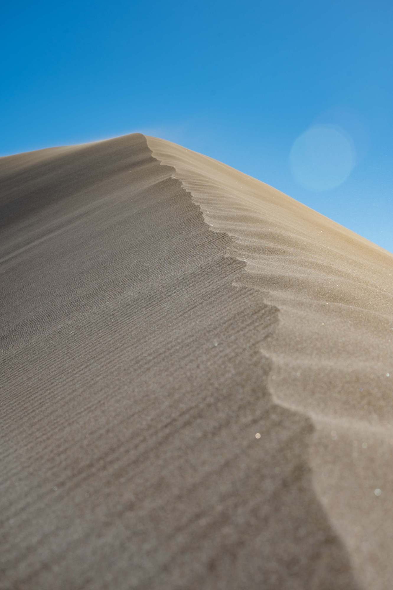 Sand dunes of Great Sand Dunes National Park and Preserve, Colorado.