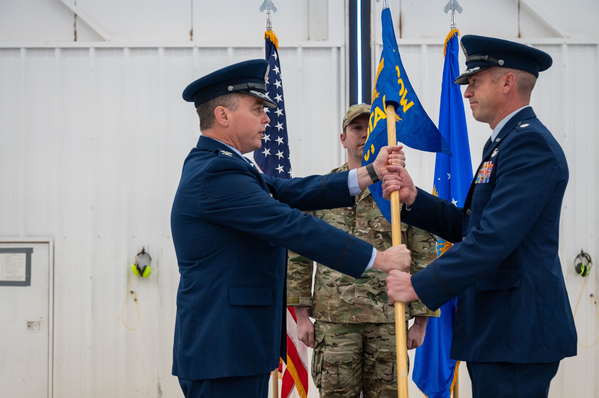 The 27th SOAS is redesignated as the 27th SOTAOS during Change of Command