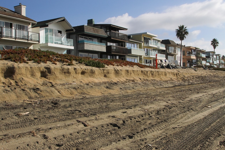 The U.S. Army Corps of Engineers Los Angeles District, along with its contractor, Manson Construction, begins preparing Surfside Beach Dec. 7 for Stage 13 of the Surfside-Sunset Beach Replenishment Project near Seal Beach, California.