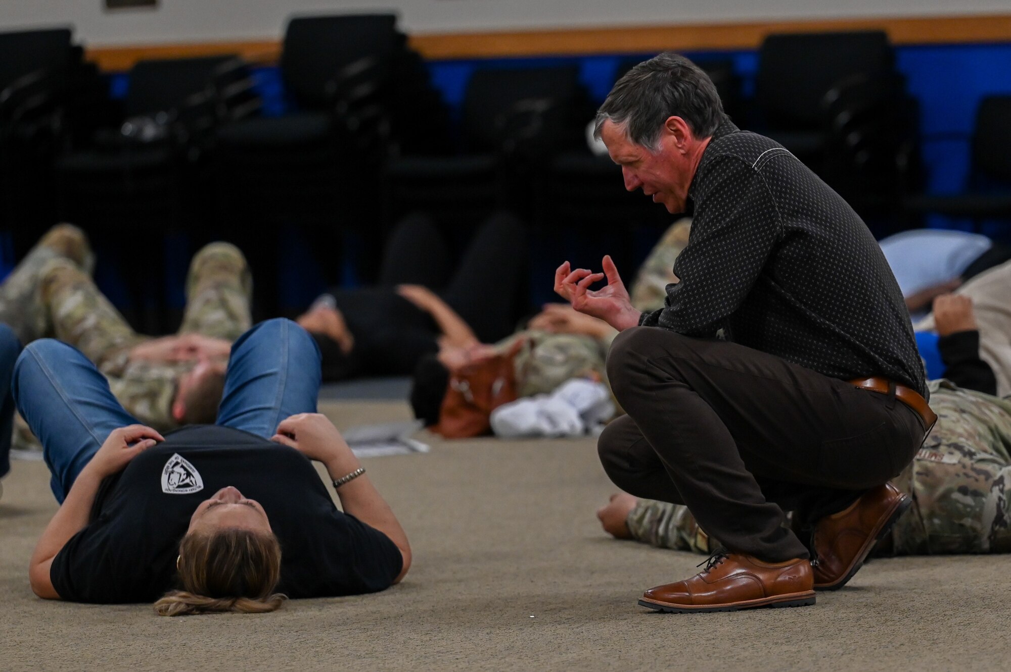 Servicemembers get equipped with stress management techniques