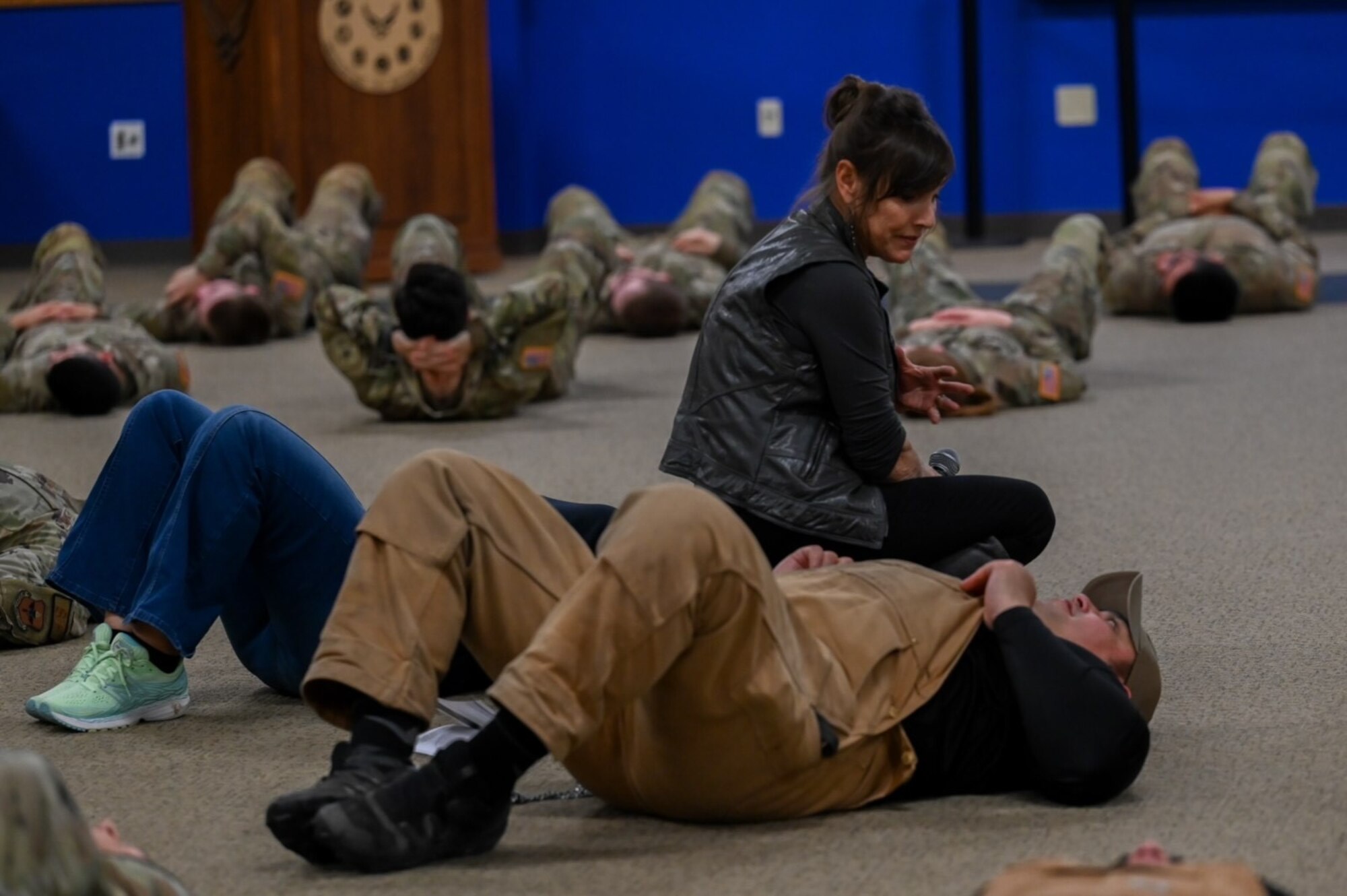 Servicemembers get equipped with stress management techniques