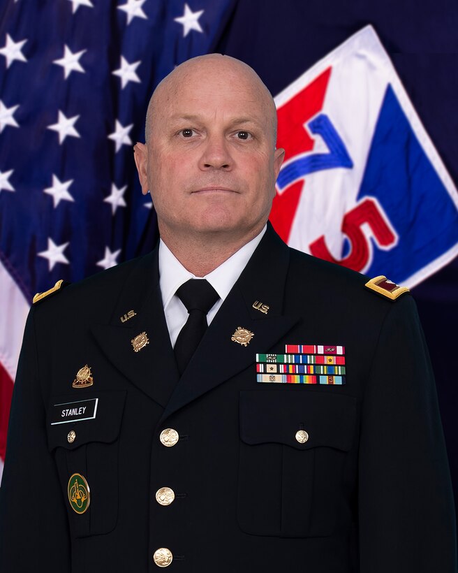 Command Photo illustration of COL John Stanley, Deputy Commanding General, 75th USARIC
