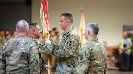 Col. William Christensen assumed command of the 166th RSG