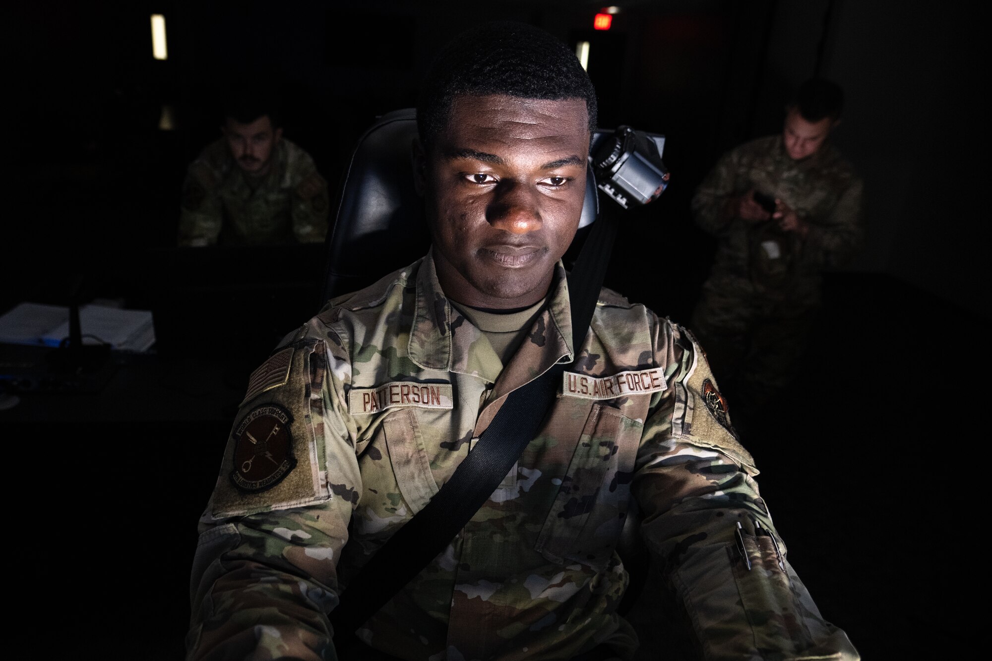 With more than 6,000 requests to move more than 4 million pounds of cargo annually, the 6th LRS ground transportation flight makes training multi capable Airmen their top priority. For the past four years, the ground transportation team introduced a vehicle simulator to supplement the unit’s rigorous training regimen. (U.S. Air Force photo by Airman 1st Class Zachary Foster)