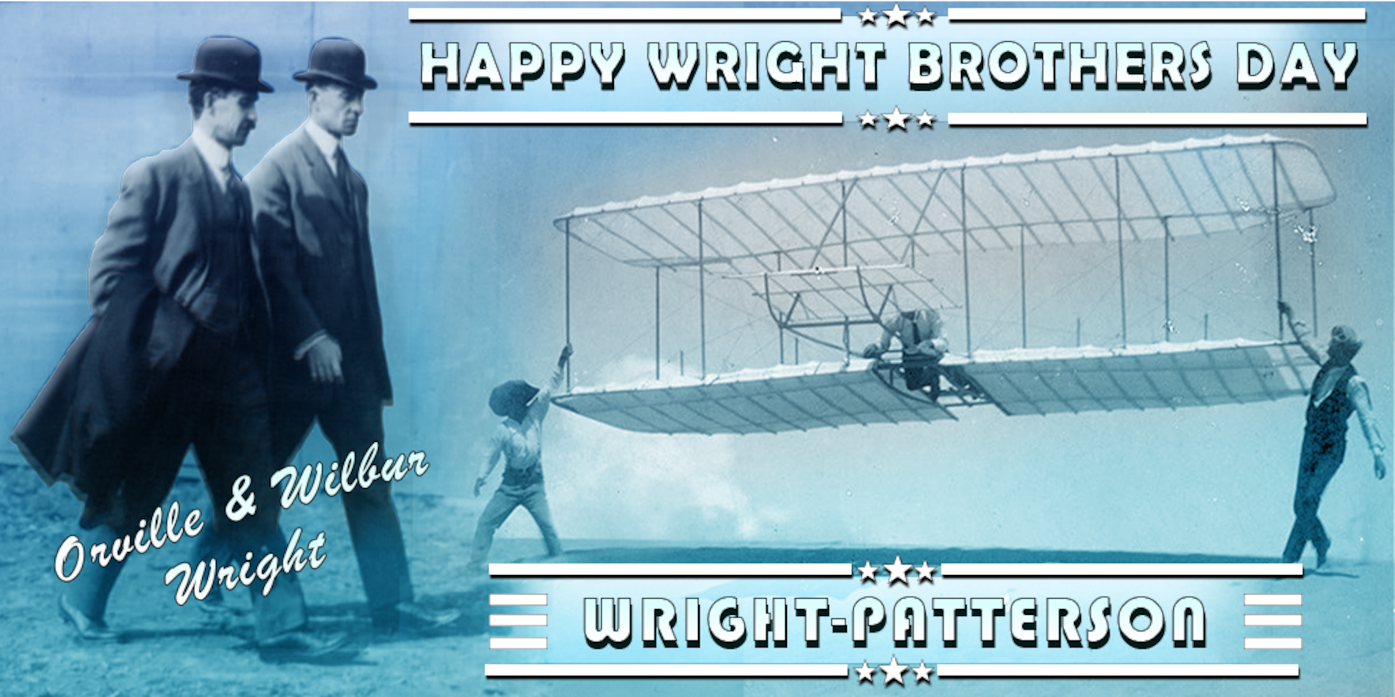 Wright Brothers Day graphic from 88ABW.