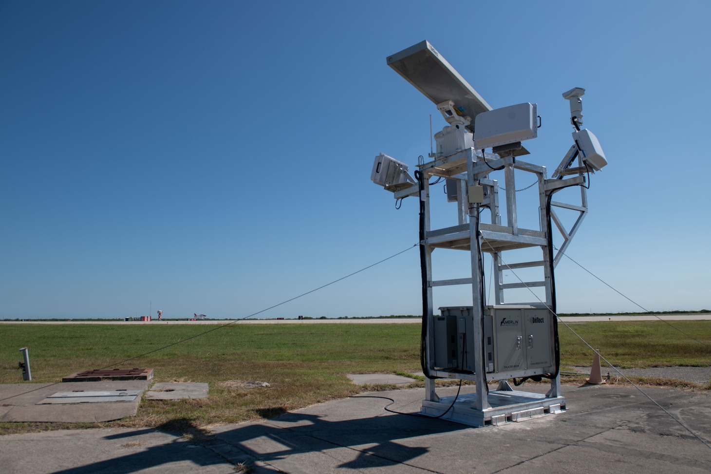 The avian radar in use at NAS Kingsville.