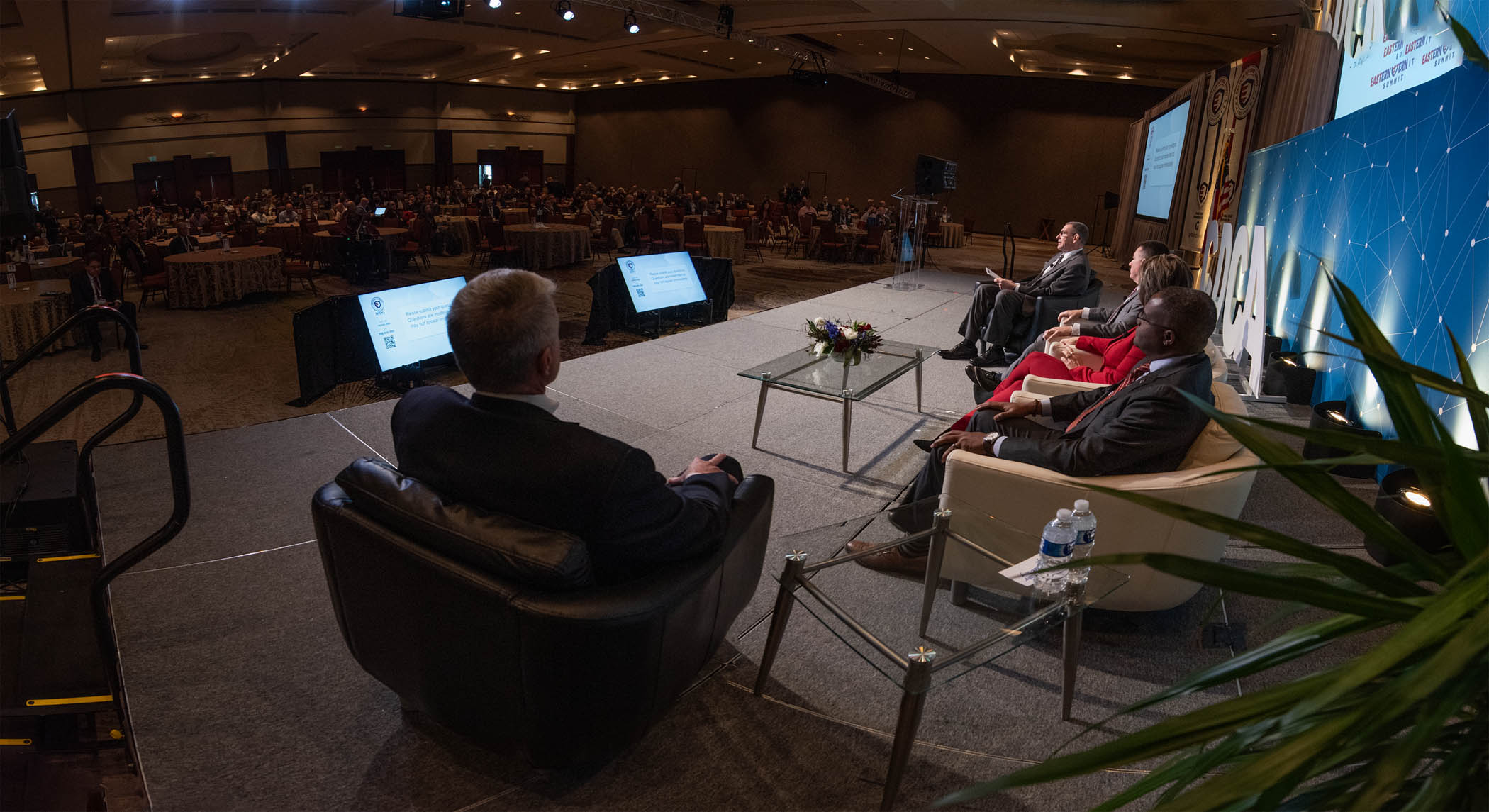 NIWC Atlantic Keynote Speakers at CDCA's Eastern Defense Summit at the Charleston Convention Center on December 7th, 2023.
