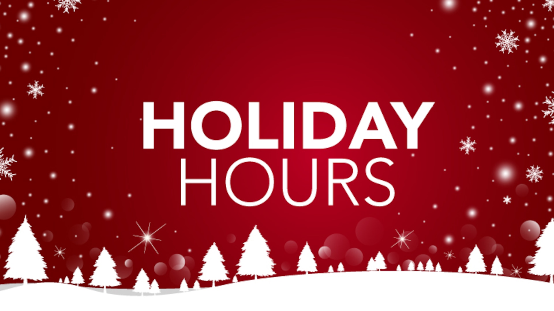502nd Force Support Squadron Holiday Hours