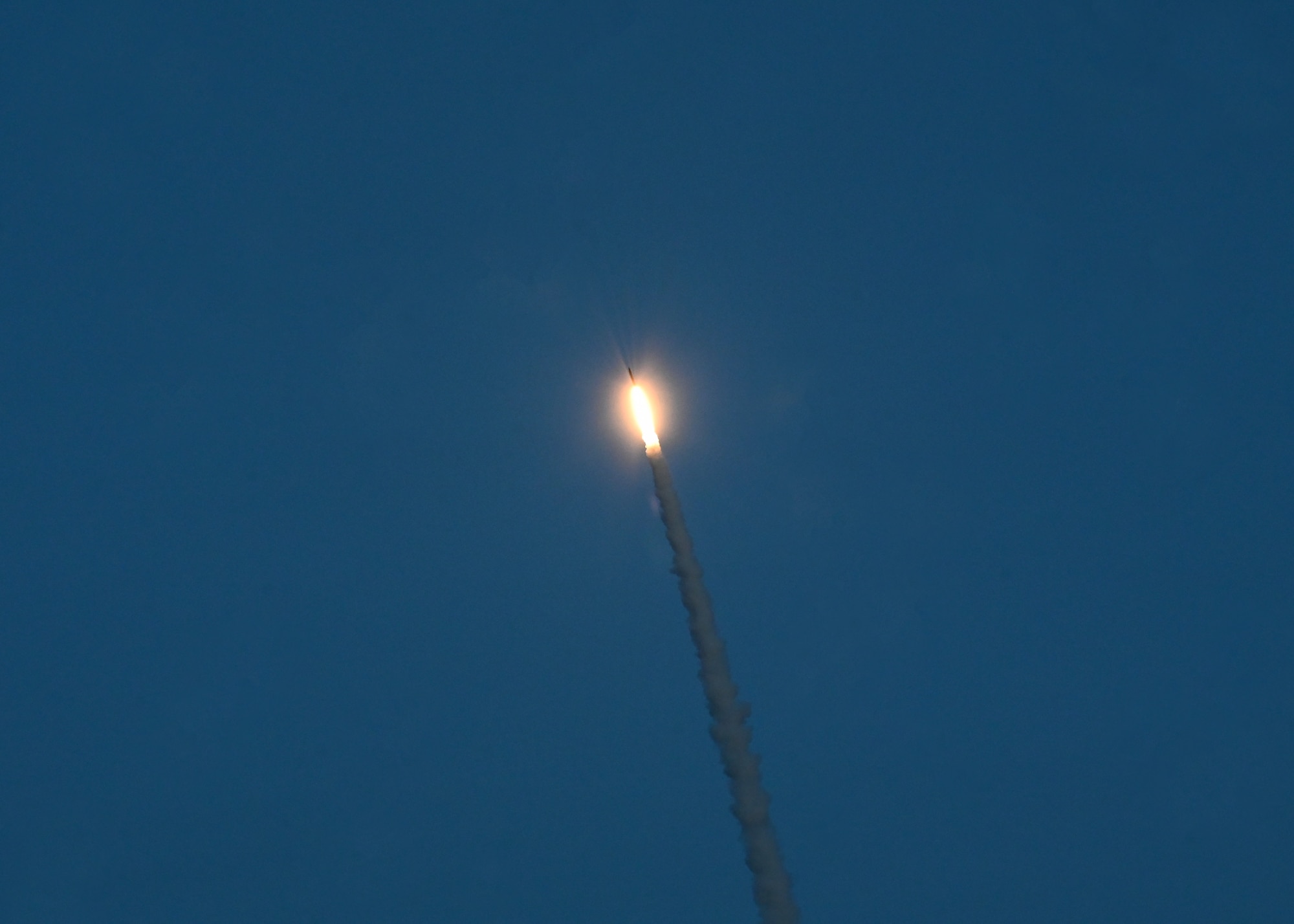 ground-based interceptor launches from vandenberg space force base california