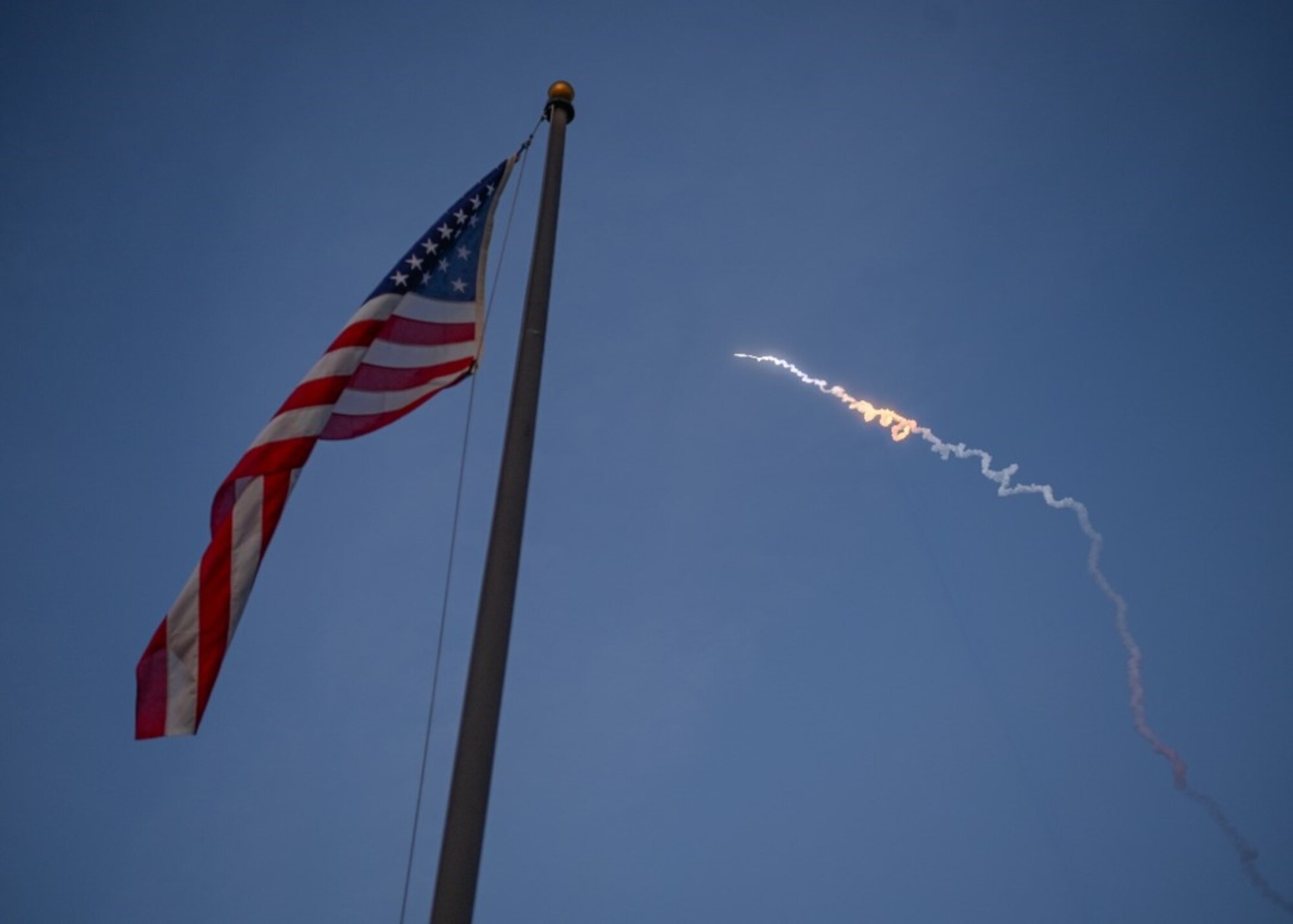 ground-based interceptor launches from vandenberg space force base california