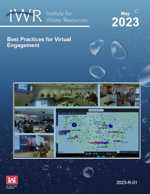 These are graphics from the Best Practices for Virtual Engagement document