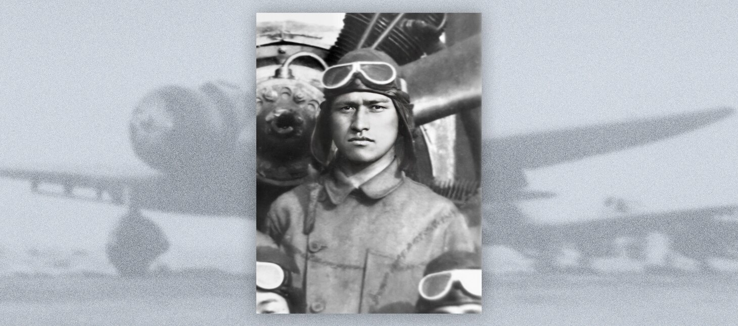 Lt. Makino Saburo was shot down by 2nd Lt George Welch flying a P-40. The dive bomber struck a house just outside Wheeler Field. Both Makino and his observer Warrant Officer Sukida Sueo died in the crash.