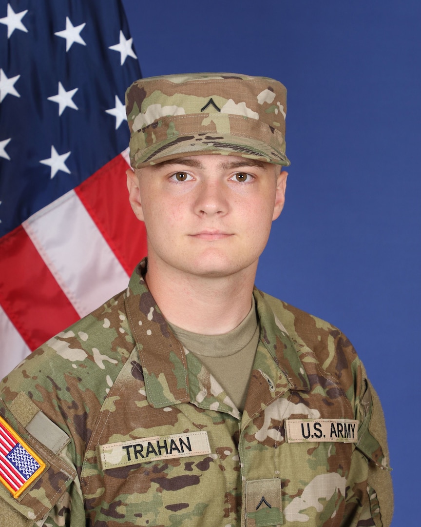 U.S. Army Pvt. Nathan Trahan