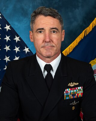 Official biography photo of Rear Adm. Blake L. Converse, deputy commander, U.S. Pacific Fleet.