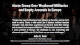 Budget cuts and an eroded weapons industry have hollowed out armed services; Russia’s invasion of Ukraine reveals risks

“People may say the Russians have taken it on the chin, and we don’t need to worry. That’s a valid point, but it ignores residual Russian strength,” said John Deni, a professor at the U.S. Army War College and an expert on European militaries. “If the Russians present us with a mass problem in Europe, the challenge is, can technology and advanced capabilities do it? And there we see some challenges.”

Article quote and background image from:
https://www.wsj.com/world/europe/alarm-nato-weak-military-empty-arsenals-europe-a72b23f4