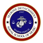 Marine Detachment Naval School of Music Unit Logo
