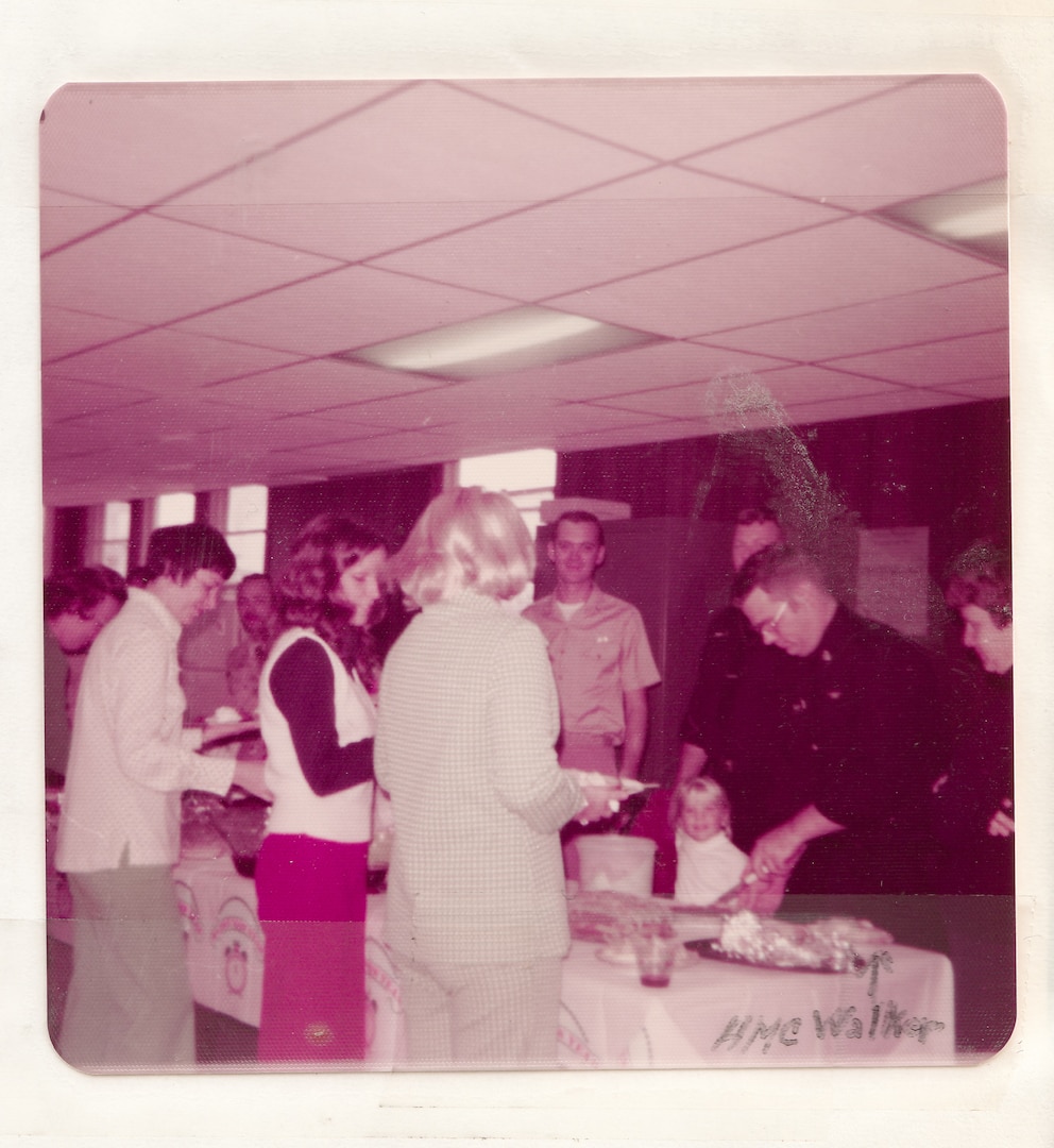 Pictures of past Christmas celebrations conducted aboard Naval Hosptial Cherry Point.