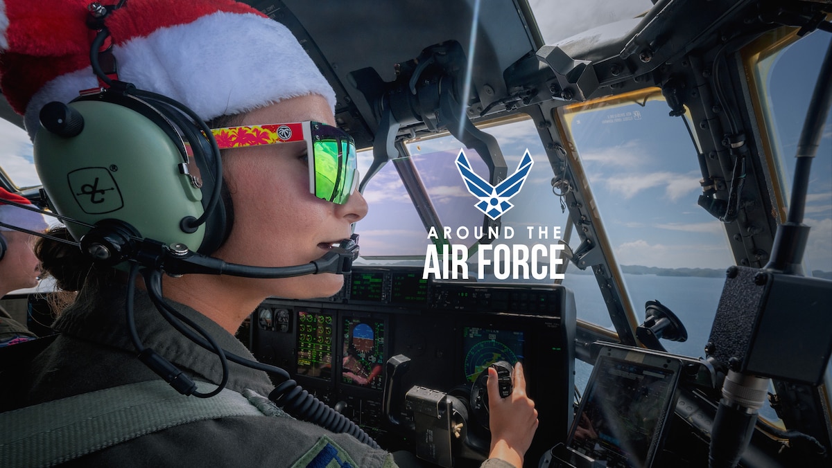 This week’s look around the Air Force highlights Operation Christmas Drop 2023, a humanitarian event that brings the U.S. and partner nations together to deliver essentials to remote islands in the Indo-Pacific region.