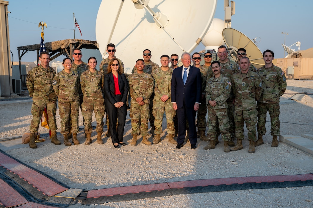 SECAF visits Airmen, Guardians