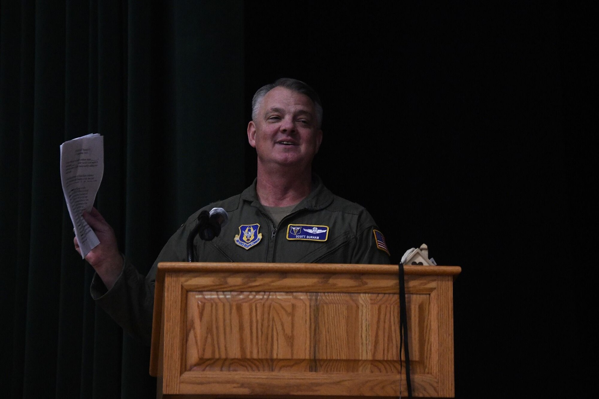 Brig. Gen. Scott Durham, 4th Air Force Commander, was the presiding official for Col. Corey Reed's 459th Air Refueling Wing assumption of command ceremony held at Joint Base Andrews, Md. As the commander, Col. Reed will support and direct more than 1,200 military and civilian personnel in 20 units and have control of eight KC-135R Stratotanker aircraft. The Fourth Air Force Commander, Brigadier General Scott Durham, was the presiding official.